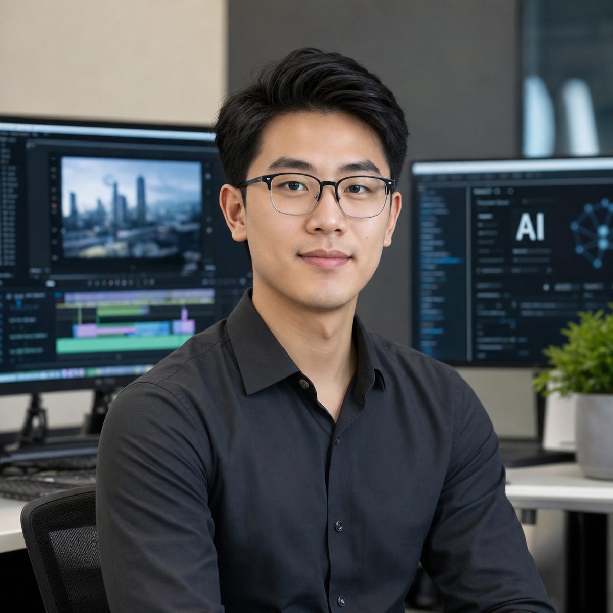 蜜桃 AI视频技术专家